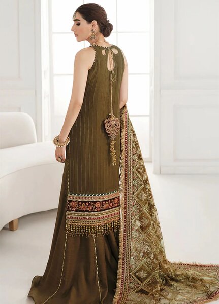 Chantelle by Baroque Unstitched Embroidered Chiffon 3 Piece Suit BQ26UCF CH10-D06 - Festive Collection