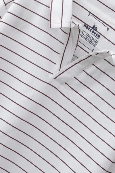 Striped Drop Shoulder Tee