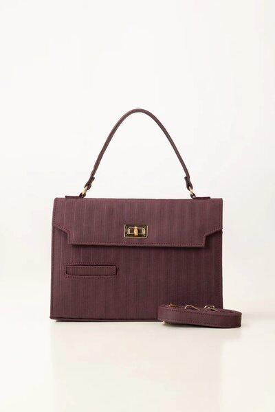 Maroon Handbag