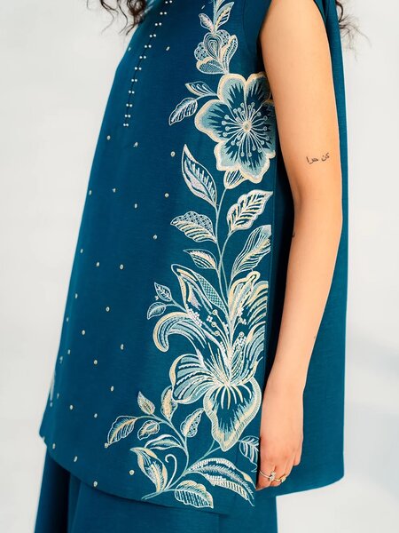 FLORET - 3pcs Tusser Silk Ensemble