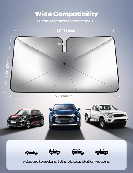 Home.Co - Car Sunshade Umbrella