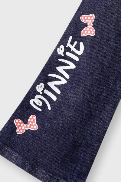 Girls Blue Wings Boot-Cut Jeans