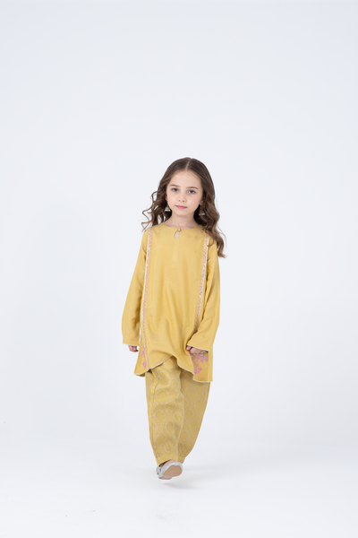 Royal Gold Fancy Suit - 2pc