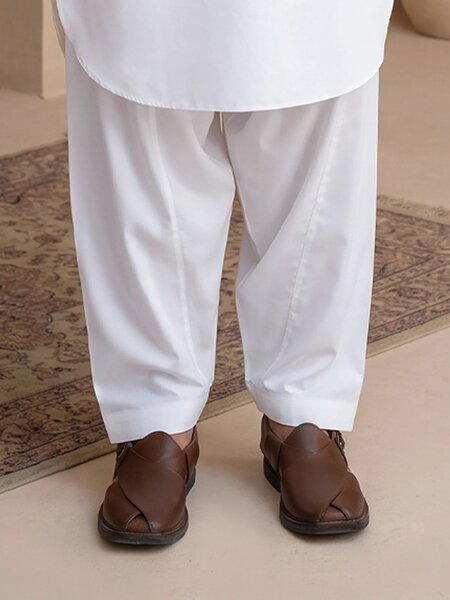Off White Designer Shalwar Kameez (SK-773)