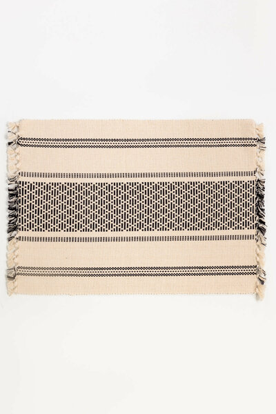 Dobby Fabric place mat pair