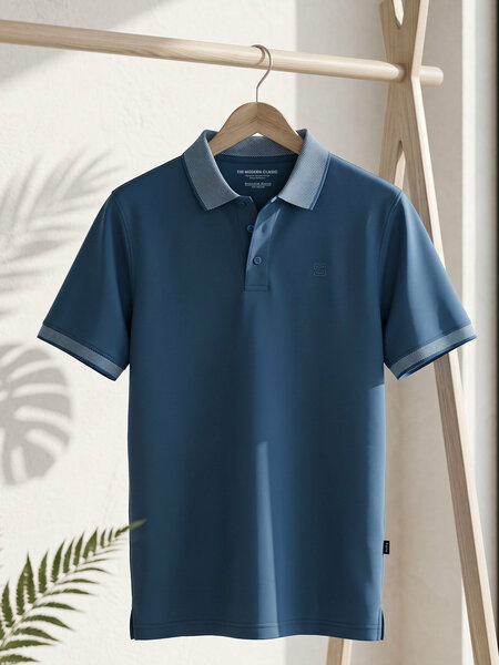 Poseidon Jacquard  Polo T-Shirt (POLO-1248)