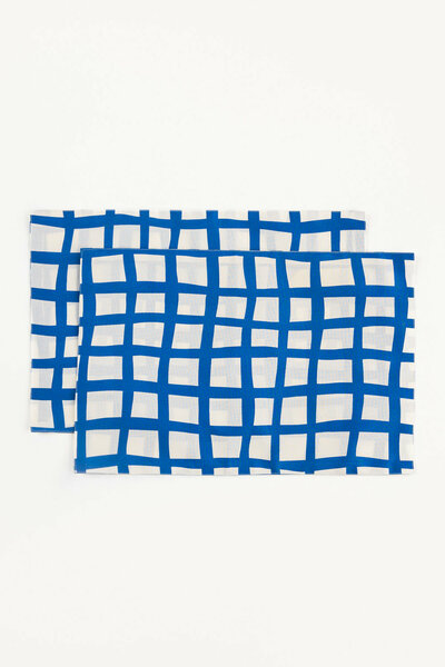 Blue Print Place mat