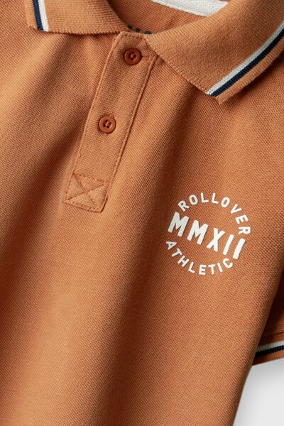 Boys MMXI Classic Rust Polo