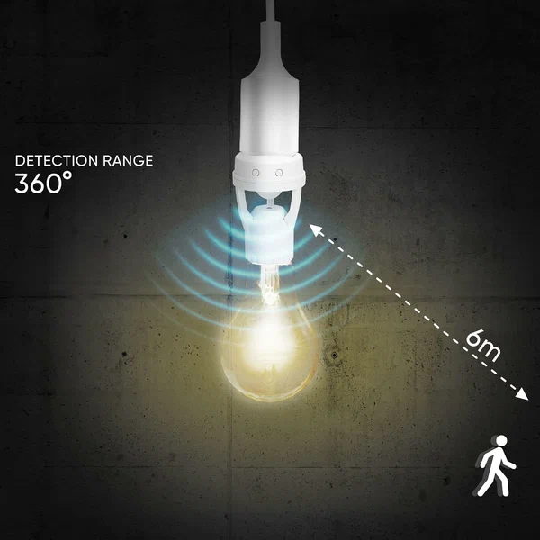 Home.Co - Sensor Bulb Holder
