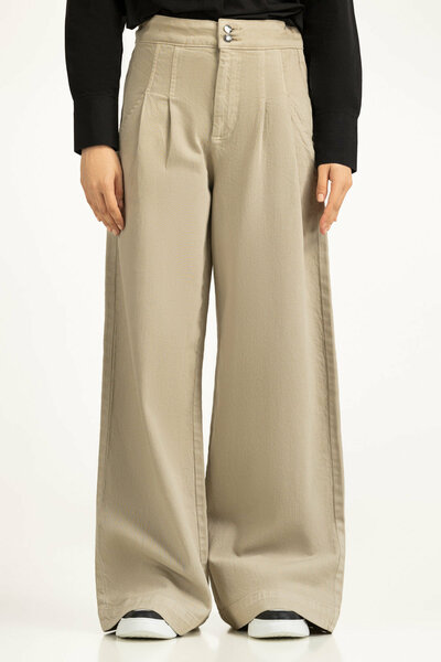 Wide Leg Fit Trousers