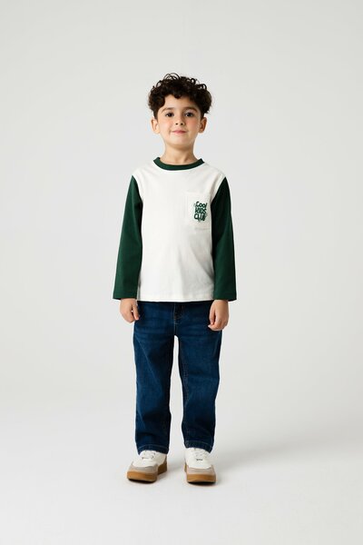 Boys Forest Club Contrast Tee
