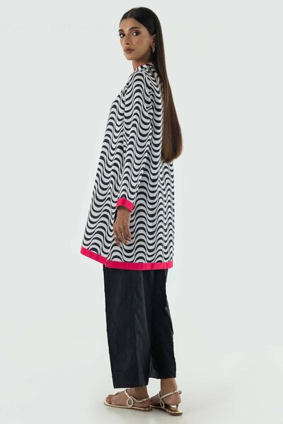 Stitched Basic Printed Shirt