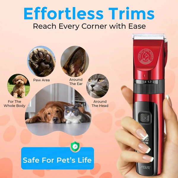 VGR - V-240 Professional Pet Hair Clipper