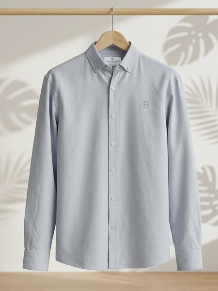 Light Grey Oxford Shirt (CSB-317)