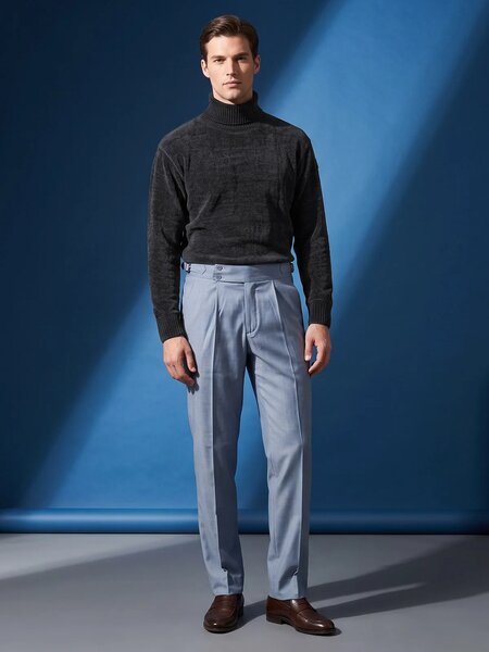Charcoal Men’s High Neck (TNS-031)