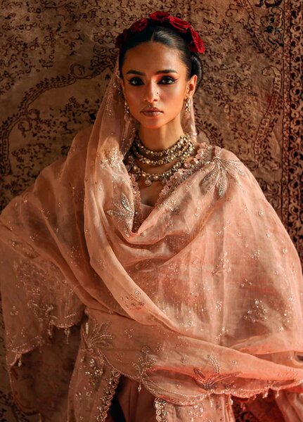 Mehermaah by Florent Embroidered Embroidered Suits Unstitched 3 Piece FL25MU Nargis - Formals Collection