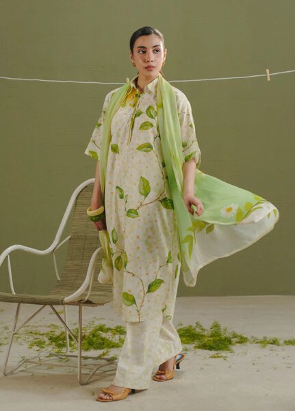 Coco by Zara Shahjahan Unstitched Printed Lawn 3 Piece Suit CZS26PS ZCP-26 07 A - Summer Collection