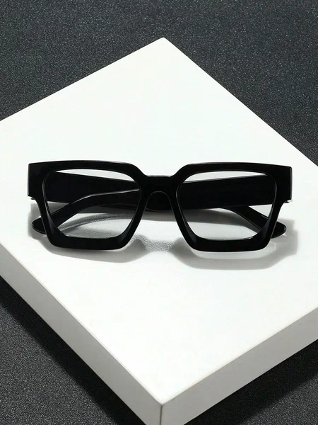 Shein - 1Pc Men'S Geometric Classic Stylish Fashion Glasses