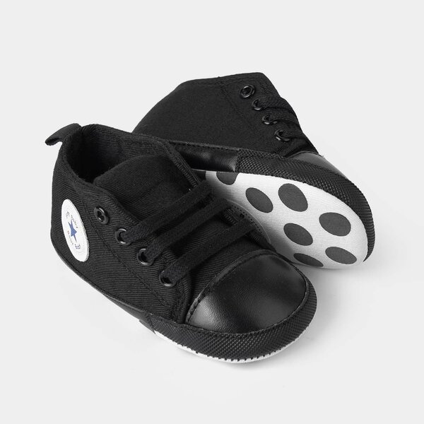 Boys Shoes 475-BLACK
