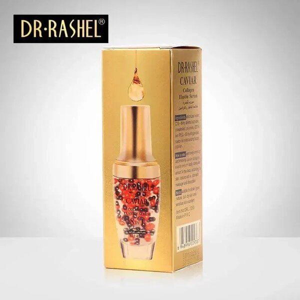 Dr Rashel - Caviar Collagen Elastin Moisturizing Whitening Makeup Primer Face Essence Face Serum