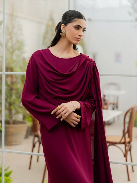 Merlot- 2Pcs Solids Set