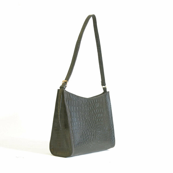 Half Moon Crocodile Black - Leftover