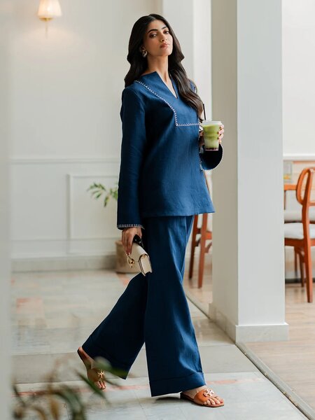 Cobalt - 2Pcs Linen Set