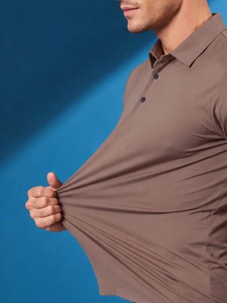 Brown Performance Polo (POLO-1344)