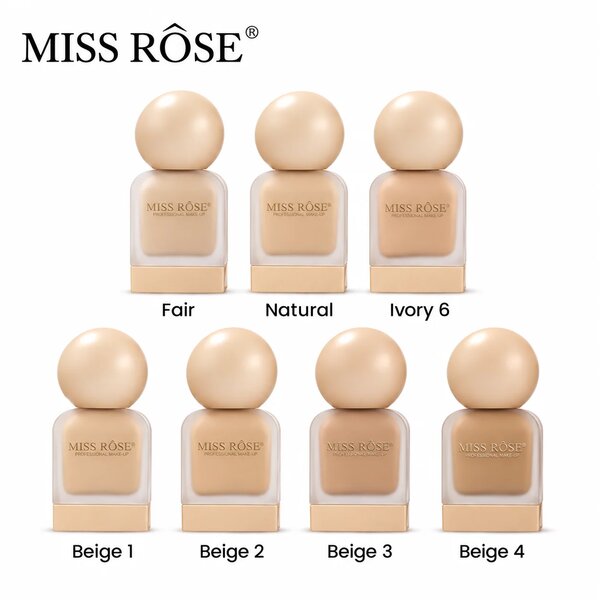 Miss Rose - Perfect Fitting Skin Silky Foundation 40Ml