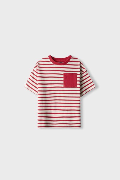 Girls Redline Pocket Play Tee