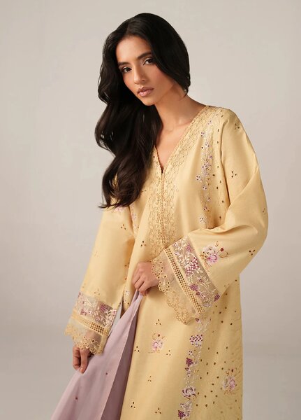 Iznik Unstitched Embroidered Lawn 3 Piece Suit IZ26US SS-11 - Summer Collection
