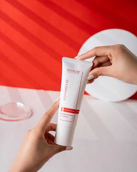 Estelin 5X Ceramide Barrier Repairing Cleanser 120G