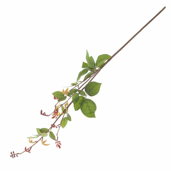 Rose Leaf Filler Stem – Artificial Greenery Spray