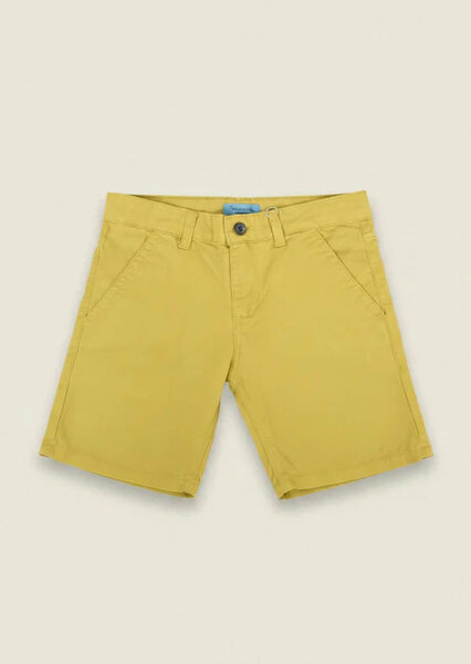 Marigold Yellow Twill Short