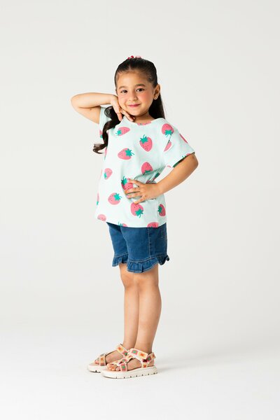 Girls Strawberry Pop Tee