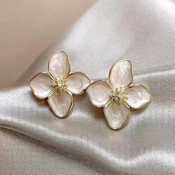 Shein - 14pcs Luxury Pearl Earrings Set