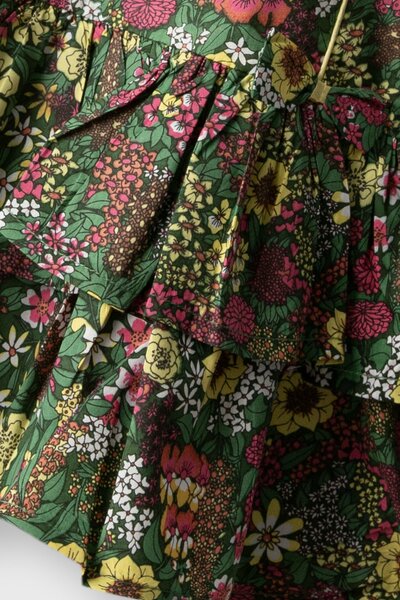 Spring Flora Cotton Dress Set
