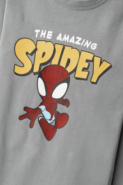 Boys Spidey Grey Hero Tee