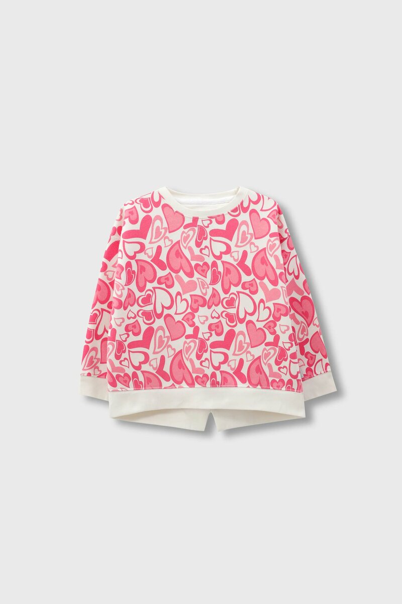 Heart Huddle Girls' Fleece Sweatshirt
