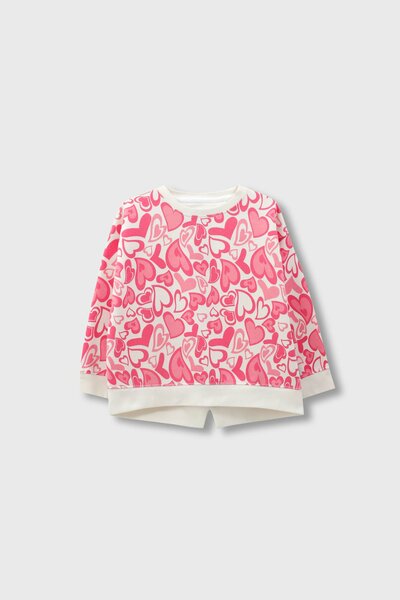 Heart Huddle Girls' Fleece Sweatshirt