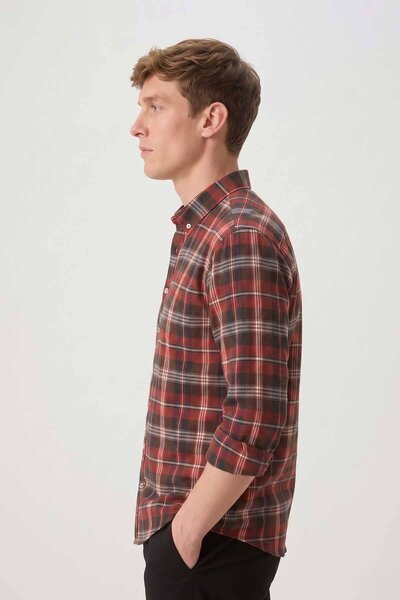 Polo Republica Men's Heritage Tartan Casual Shirt