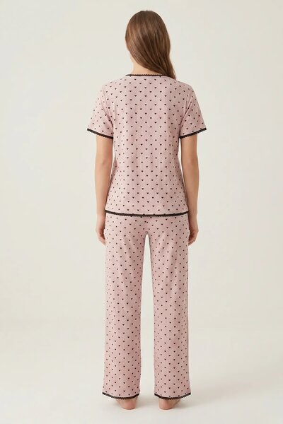 BLS - Ribbed Pajama Set - Purple