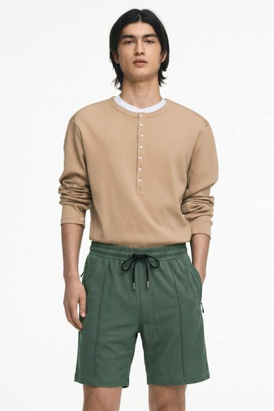 Jay Cee Men's Pleated Baggy Shorts