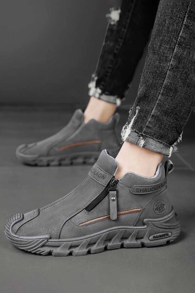 Men's Premium Zipper Sneakers