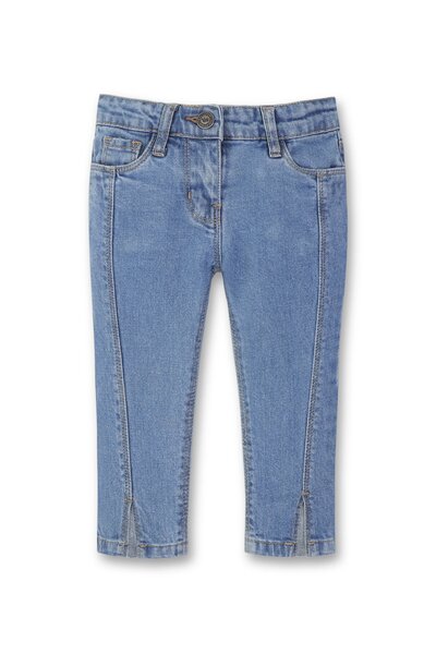 Girls Denim Slitted Jeans