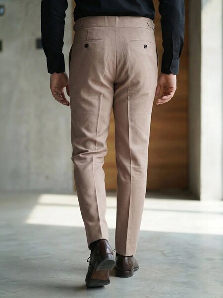 Khaki Imported Gurkha Pant  (FDT-390)