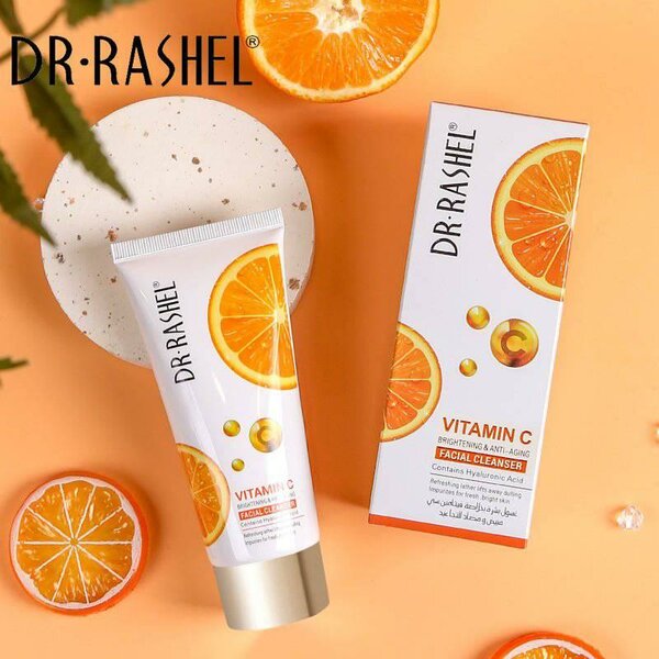 Dr Rashel - Vitamin C Brightening Facial Cleanser with Hyaluronic Acid - 80ml