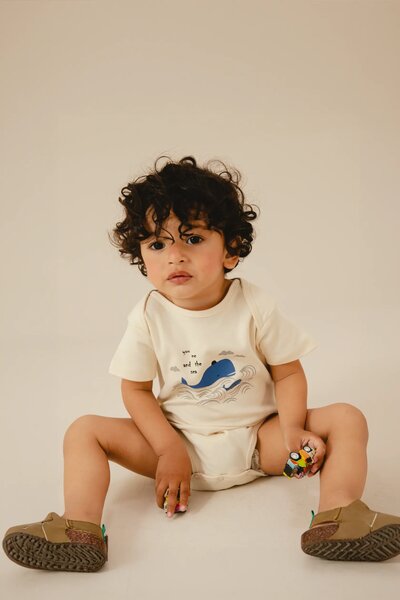 Boys Ocean Buddy Romper Set (Pack of 2)
