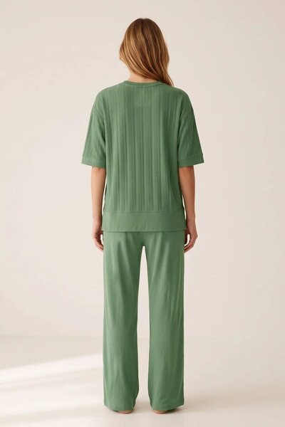 Max 21 Women's Textured Comfort Co-Ord Set