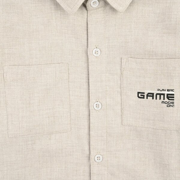 Boys Cotton Twill Shirt (Game Mode)